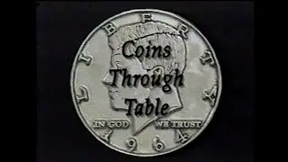 David Roth Coins Through Table