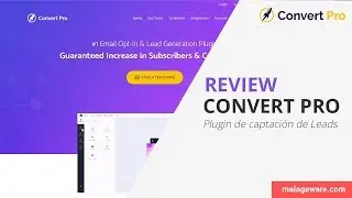 ✅ Convert Pro Review: Mejor plugins para captar leads. Alternativa a Thrive Leads