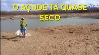 Reservoir almost dry in the interior of Amontada, Cear&aacute;.