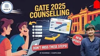 GATE 2025 Counselling SECRET TRICKS Revealed! | COAPS 2025 |Step-by-Step Guide (MUST WATCH)