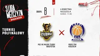 PGE AK Młode Żubry Białystok - MKKS Żak Koszalin (1/2 3 LM)