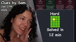 Clues by Sam | 17th January 2026