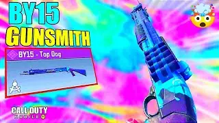 THIS BY15 GUNSMITH IS BETTER THAN KRM | BY15 BEST LOADOUT COD MOBILE | BY15 COD MOBILE BATTLE ROYALE