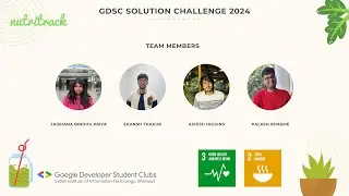 Nutritrack - GDSC Solution Challenge 2024