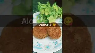 Crispy aloo cutlet recipe||#shorts||Tasty& delicious||