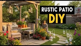 Turn Your Small Patio Into a Rustic Paradise DIY Garden Ideas That WOW!
