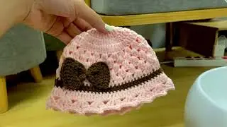 N&oacute; len cho b&eacute; g&aacute;i dễ thương 🥰 #danlen #handmade #crochet