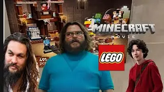Parte 3 montando um lego do filme minecraft 
