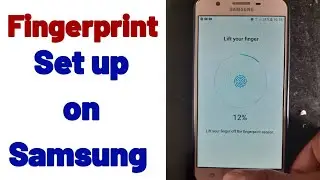 how to set up fingerprint on samsung galaxy j7 prime