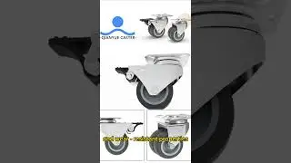 Our TPR dual-wheel casters (2