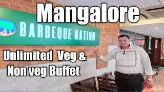 Mangalore Barbeque Nation | Unlimited Veg & Non veg Buffet | Food Review | ಕನ್ನಡ | vlog 19 | 2022