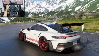Forza Horizon 6 - Porsche 911 GT3 RS 625HP | Logitech RS50 Gamplay