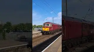 GBRf Class 69 69009 Western Consort dragging 360s,5F60 1619 Northampton Emd-Kettering Sd, 20/6/25