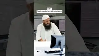 When I read code I wrote 6 months ago 🤣🤣