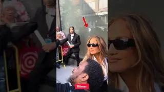 Jennifer Lopez charms the crowd, signing autographs and sharing smiles with her devoted fans.