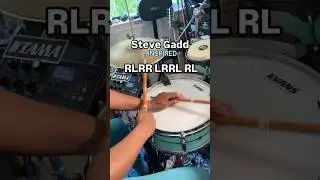 Paradiddle RLRR | Steve Gadd Inspired Cross Stick Groove