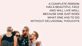 A Complete Person Has A Beautiful Face And Will Live Well | Meditation