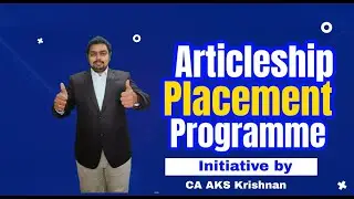 Articleship placement Program for CA inter passed students