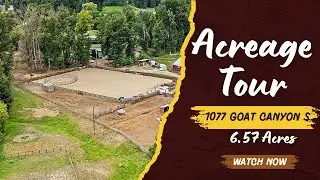 Walkthrough video- 6.57 Acre Home & Equestrian Property & Income Potential 1077 Goat River S Creston