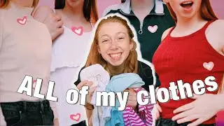 Trying on *EVERYTHING* in My Closet 2020 (pt. 1)