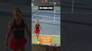 WTA Rising Stars! Dasha Vidmanova vs. Janice Tjen #NCAA