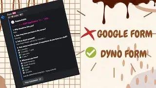 ˚ ༘♡ ⋆｡˚ Dyno Forms are better than Google Forms (Full Guide 2022)