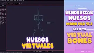 MOHO PRO 13.5.5 RENDER BONES | VIRTUAL BONES | script
