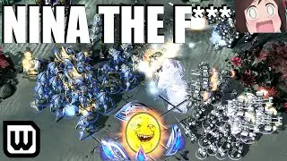 Starcraft 2 NINA THE HECK?! DISRUPTING THE META (Nina vs Kiwian)