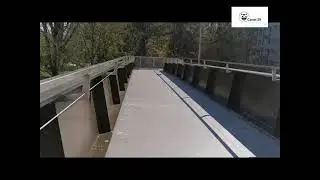 Passerelle des Avanchets, r&eacute;novation termin&eacute;e