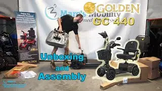Golden Companion Updated 4 Wheel Scooter - Unboxing and Assembly