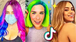 Tiktok Hair Transformations THAT Brighten My Day 💖😁