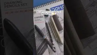 Best and must have art supplies for beginner artists 🔥✨👍 #shorts #artsupplies