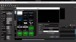 OpenShot: Overlay Text over Video