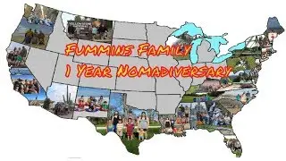 Roadschool 1 year nomadiversary, we have been on the road a year living  in our RV