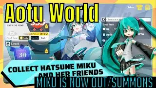 Aotu World - Hatsune Miku Collab/Gameplay&Summons
