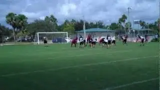 Nick Starkie 13 Y.O. Quarterback Youth Football Florida  Oct. 2012 062.MP4