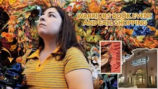 Warriors Book Event and Fall Shopping