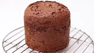 جينواز بالشوكولا سهلة التحضير وبمقادير بسيطة جداً 💯 (Génoise au Chocolat)