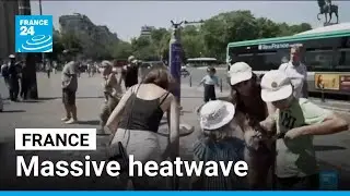 The heatwave hits France, 16 departments on alert &bull; FRANCE 24 English