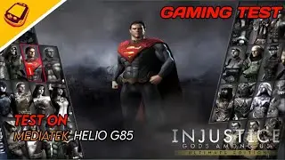 Mencoba Test Game Injustice: Gods Among Us - Ultimate Edition - Vita3k Build v0.2.1 | helio g85