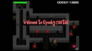 The Adventures Of Bouapha : Spooky Castle - 100% - Part 1