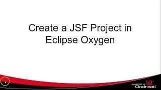 Create a JSF Project in Eclipse Oxygen