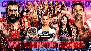 Прогнозы на матчи WWE Elimination Chamber 2026, версия 2.