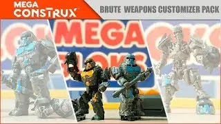 Видео обзор на набор от Mega Construx HALO | Brute weapons customizer pack