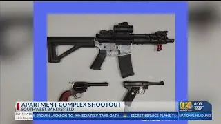 Apartment complex shootout leads to firearm seizure