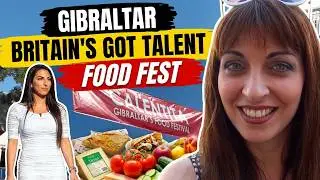 Russian Girl in Gibraltar, Food Festival, Britain's Got Talent