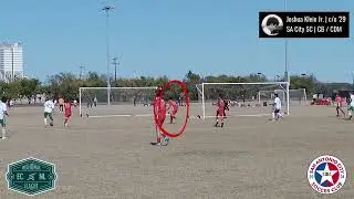 Joshua Klein Jr. | #50 | 2025 Defensive Highlights vs Oklahoma Celtic | SA City SC 2010 ECNL-RL