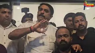 Goa Forward Party Vijai Sardesai, Taxi Operators Protest against sudden in Mopa Airport parking fees