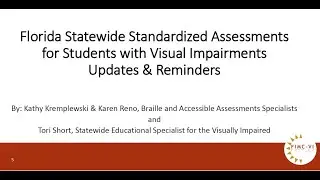 FL Statewide Assessment Updates VI 2026