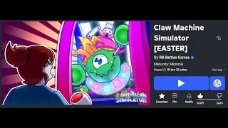 RB BATTLES CLAW MACHINE SIMULATOR EASTER EVENT